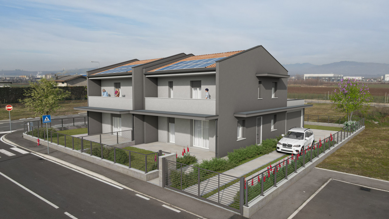 Nuova porzione di villa bifamiliare in vendita a Prova di San Bonifacio in vendita a San Bonifacio — foto 1