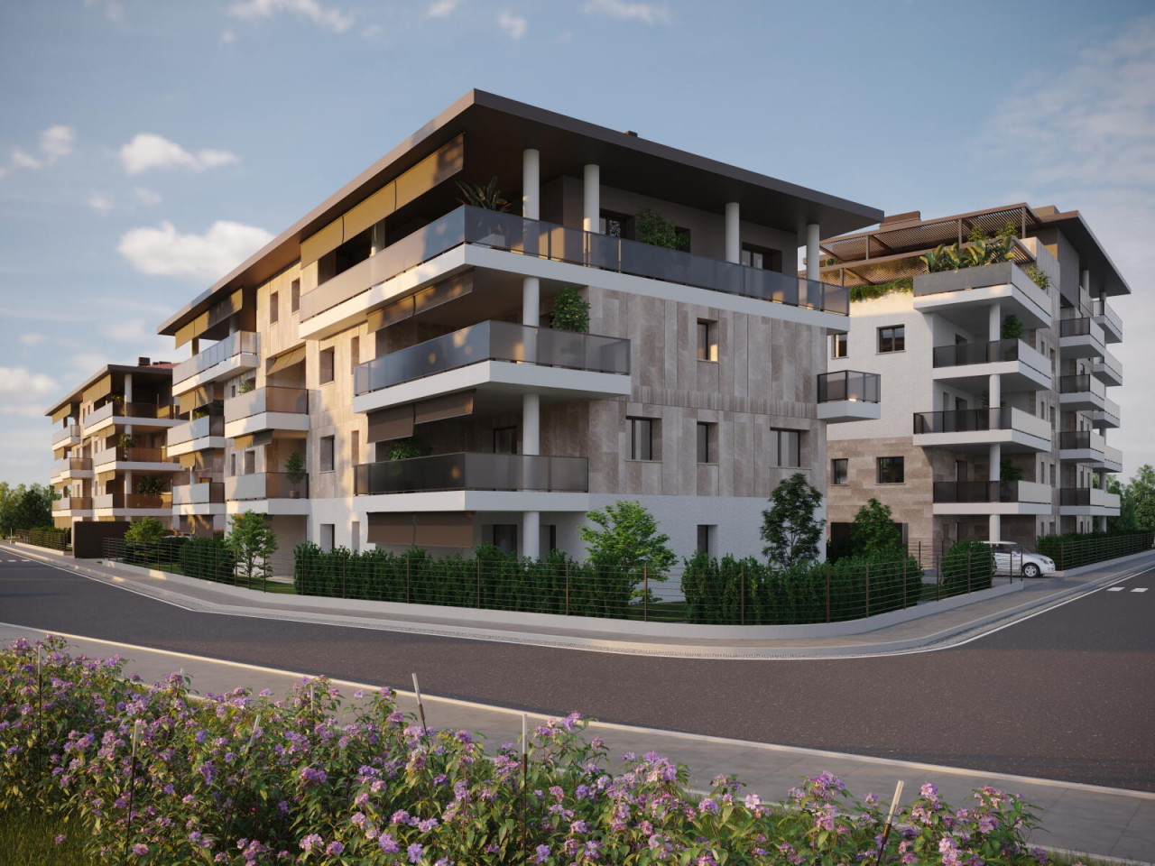 Nuovo appartamento piano terra con giardino esclusivo e garage in vendita a Verona — foto 1