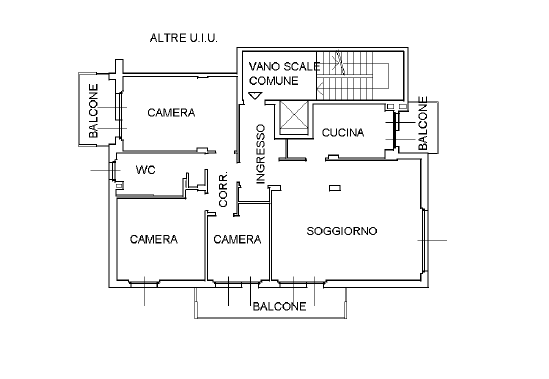 AMPIO ED ELEGANTE APPARTAMENTO QUADRILOCALE CON POSTO AUTO COPERTO