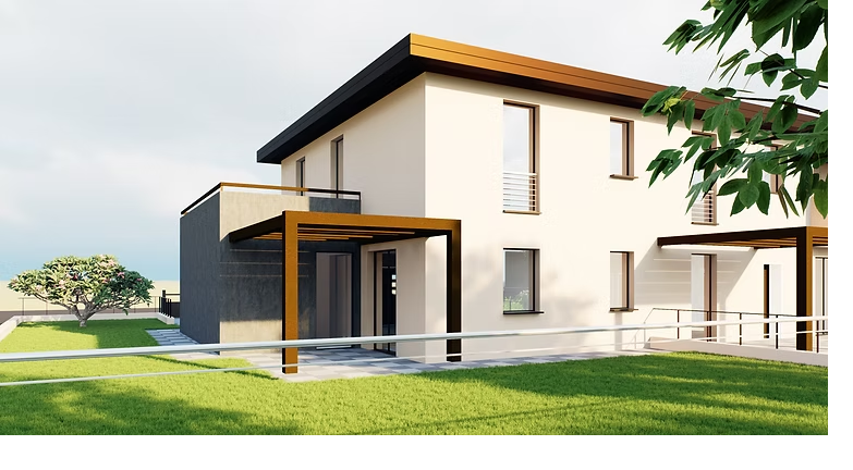 casa a schiera di testa in vendita a Ronco all'Adige — foto 1