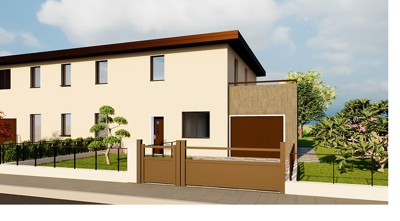 casa a schiera di testa in vendita a Ronco all'Adige — foto 2