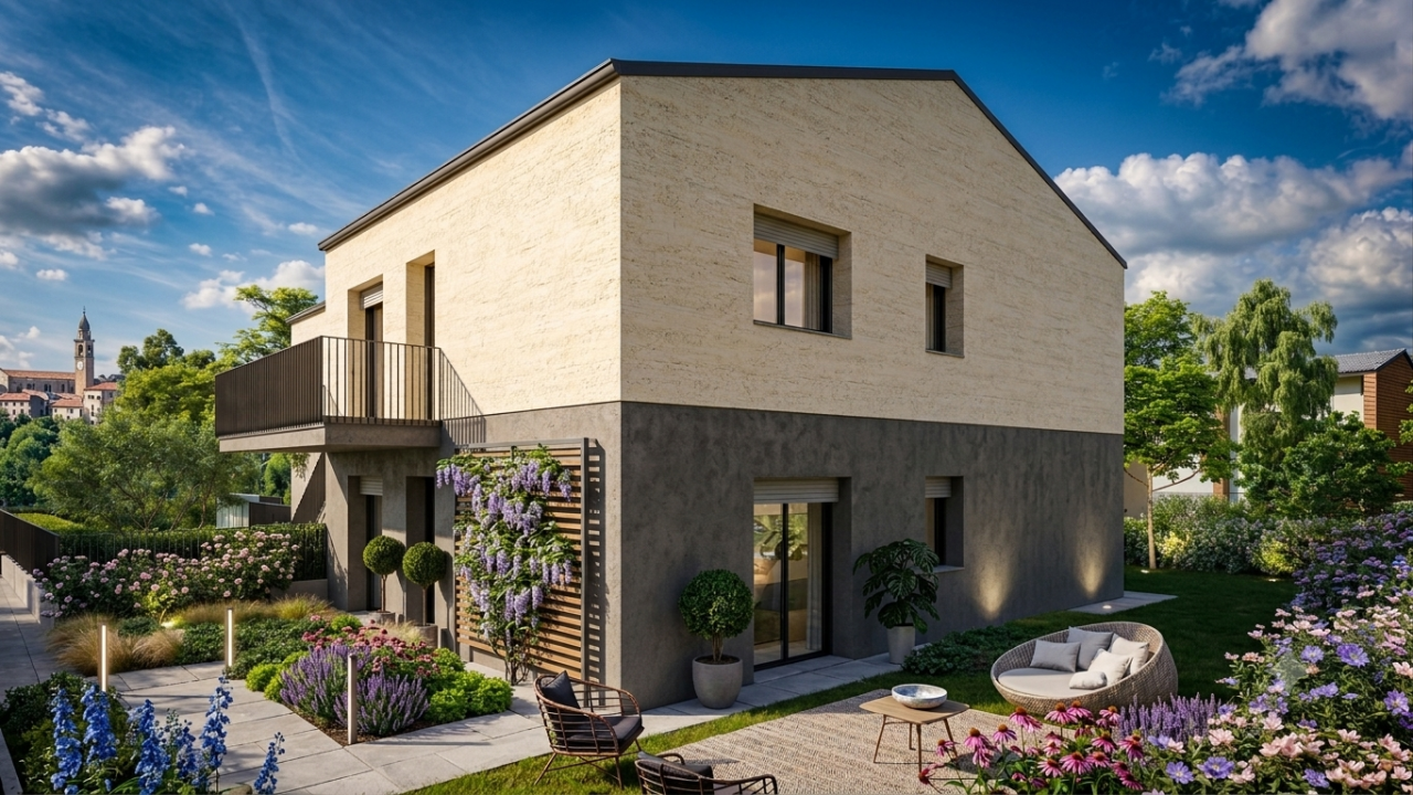 Nuovo Quadrilocale con Giardino Privato e Ingresso Esclusivo in vendita a Arcole — foto 2
