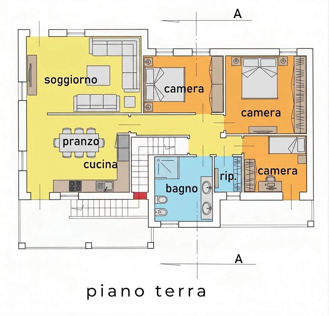 Fittà di Soave – Casa singola con vista panoramica sui vigneti in vendita a Soave — foto 25