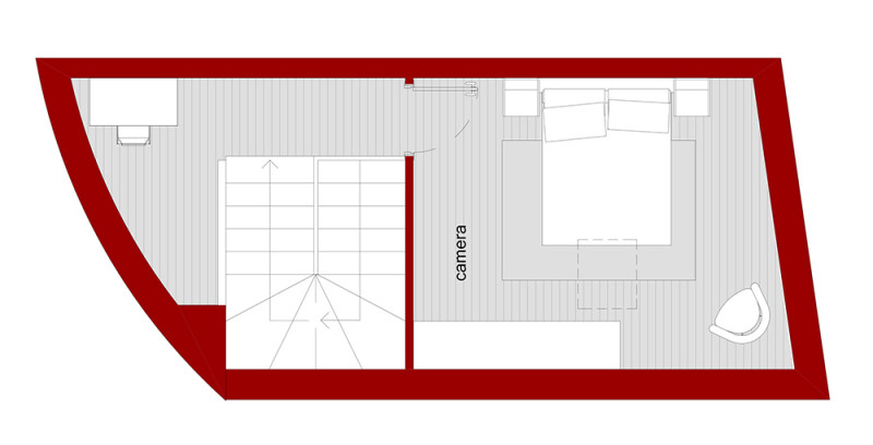 LIMENA - singolare soluzione indipendente strutturata su piu' livelli.
La soluzione gode di un gr...