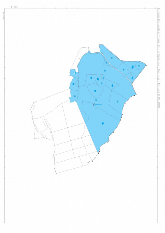 Ampia proprietà agricola collinare di circa 40 ettari,  pari a campi vic. 103 circa, comprendente...