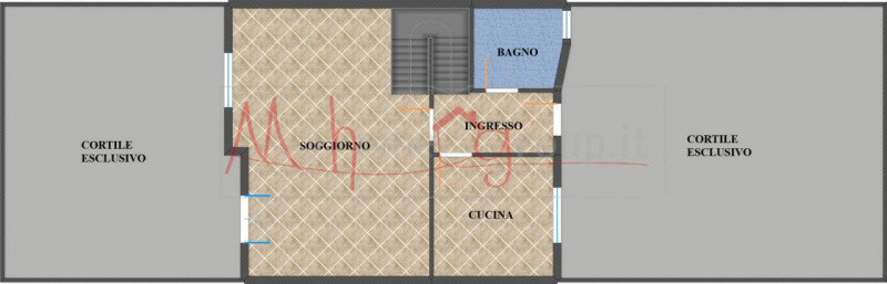 PADOVA ZONA MANDRIA - In zona interna e tranquilla, lontana da traffico e rumore, proponiamo casa...