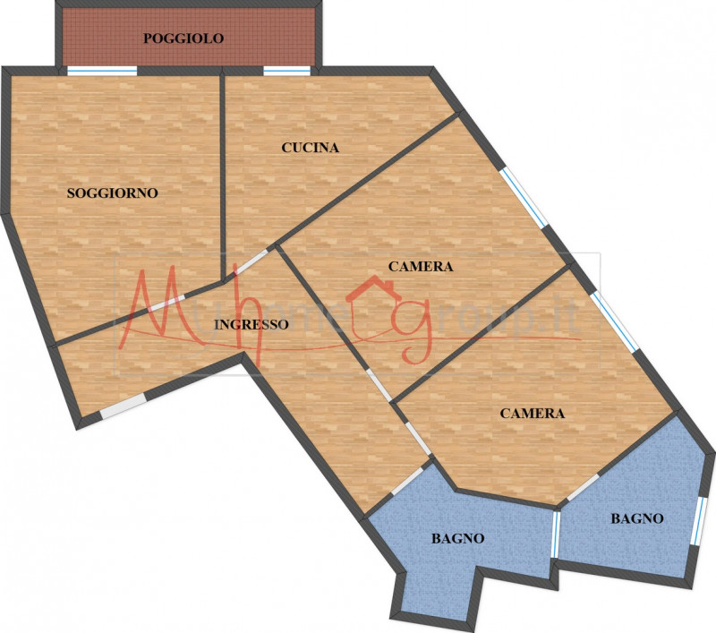PADOVA ZONA PALTANA (Rif. A161P) - Appartamento trilocale situato al primo piano con ascensore. C...