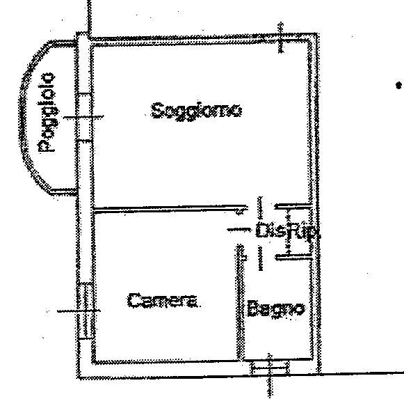 CAMPODORO posizione centralissima, recente complesso del 2008, 
BILOCALE ARREDATO  secondo ultimo...