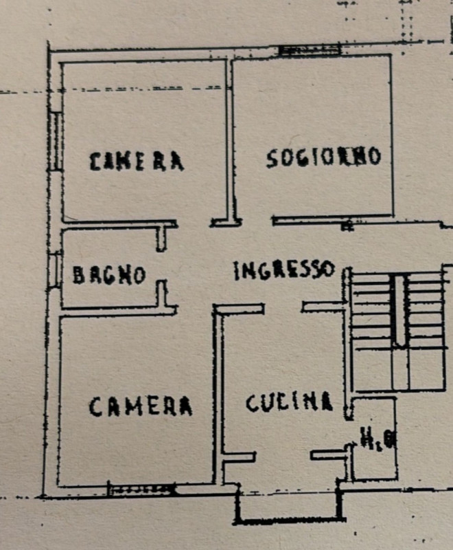 TENCAROLA - (Rif.A934-s) - Proponiamo luminoso appartamento al secondo piano da riammodernare ma ...