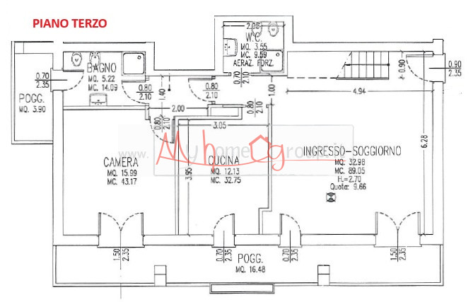 S.DOMENICO - (Rif.A34-s) - Proponiamo in vendita un introvabile attico con ascensore nel cuore de...