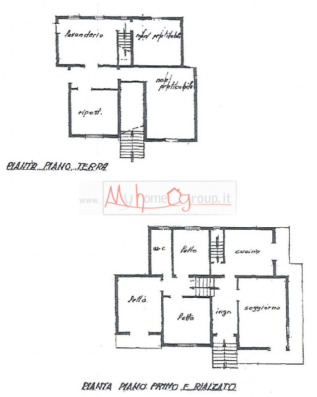 S.DOMENICO - (Rif.V820-s) - proponiamo in vendita esclusiva  casa singola da rimodernare, dispost...