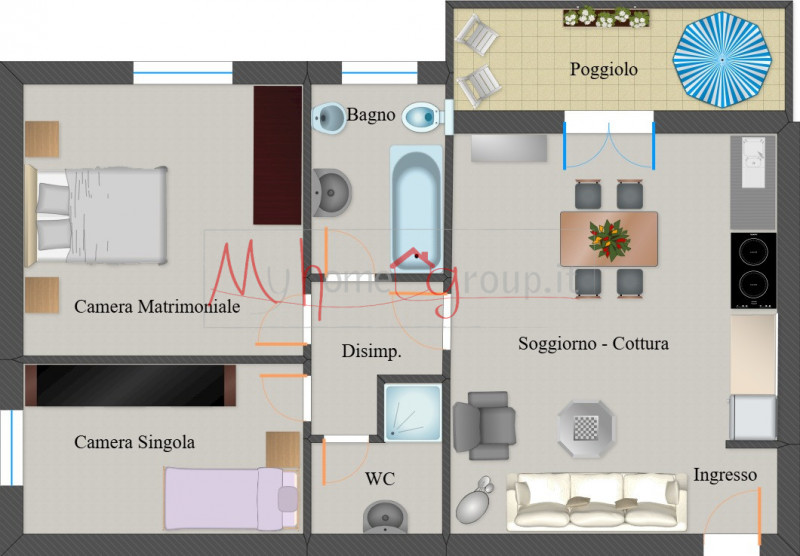 RIO (RIF: A2004-R): In ottimo contesto residenziale, situato in un quartiere tranquillo e immerso...