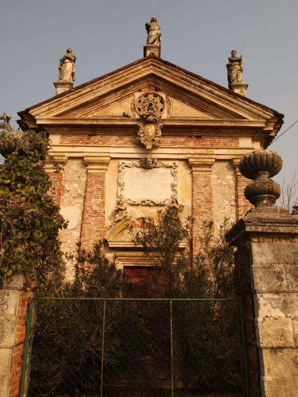 Vicenza. Villa Veneta del 1580, opera dello Scamozzi, in parte affrescata da Girolamo Moro. La vi...