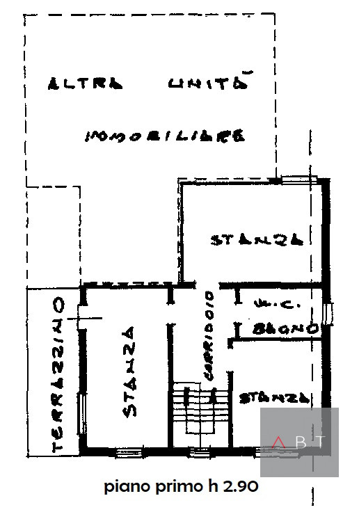 Situata nella frazione di Marsango, porzione di bifamiliare composta di: ingresso, cucina-sala pr...