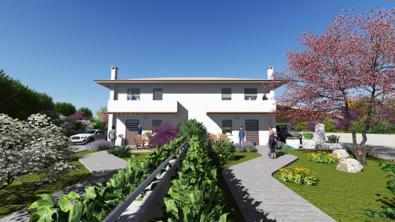 Scopri questa casa singola situata nel tranquillo comune di Tezze sul Brenta, zona Belvedere. Con...