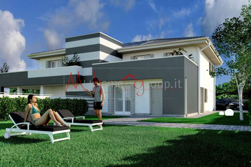 LEGNARO (RIF: V111-R): Porzione di villa bifamiliare, caratterizzata da generose dimensioni e un ...