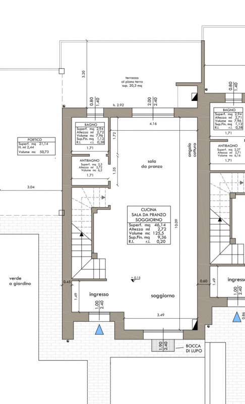 In una tranquilla zona residenziale di Meledo proponiamo in vendita ultime due villette di testa ...