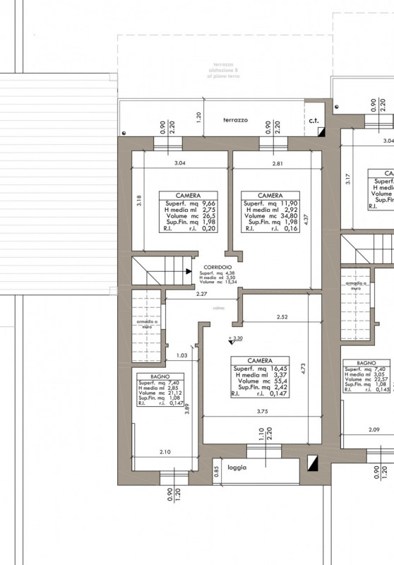 In una tranquilla zona residenziale di Meledo proponiamo in vendita ultime due villette di testa ...