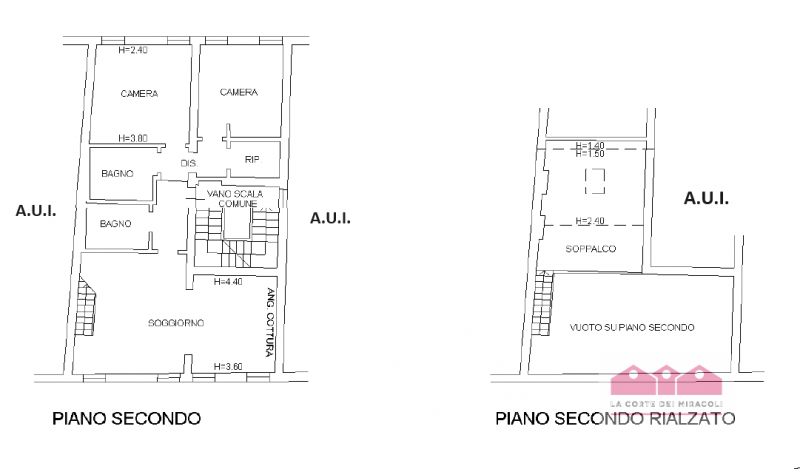 SAN BIAGIO: SPLENDIDO BICAMERE DI 120 MQ., PIANO 2° CON ASCENSORE. SOGGIORNO CON SOPPALCO,  CUCIN...