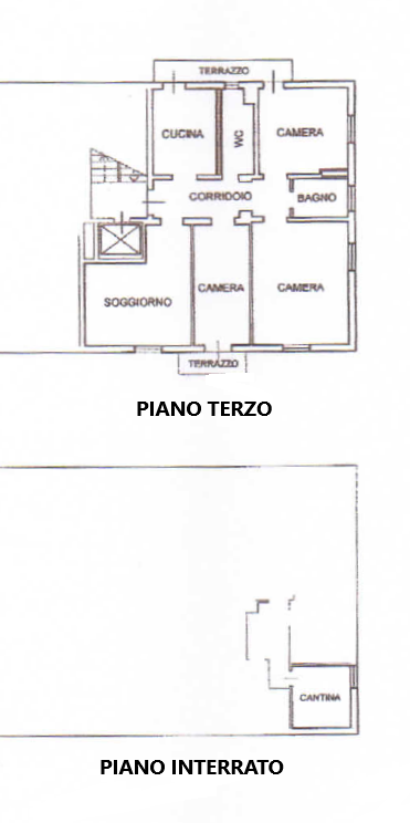 CONTRATTO CON OBBLIGO DI RESIDENZA - CENTRO STORICO: BICAMERE+STUDIO, RISTRUTTURATO, 120 MQ., PIA...