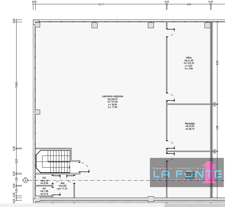 Mellaredo Pianiga, Venezia, Show Room, Direzionale o Laboratorio al Piano Primo 400mq. Climatizza...