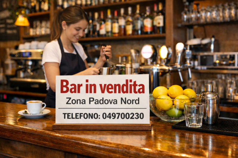 Padova Vendita Attivita commerciale bar