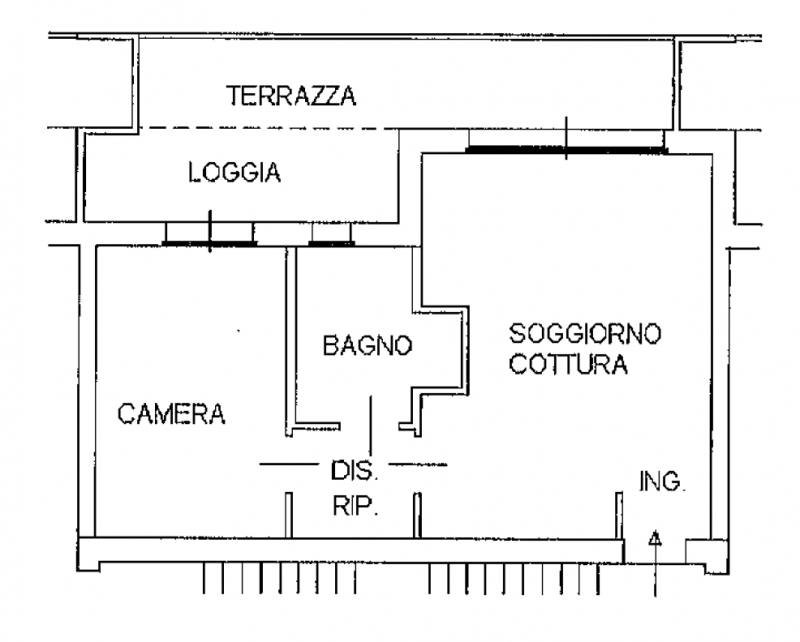 RUBANO: Appartamento di recente costruzione composto di ingresso, soggiorno con angolo cottura co...