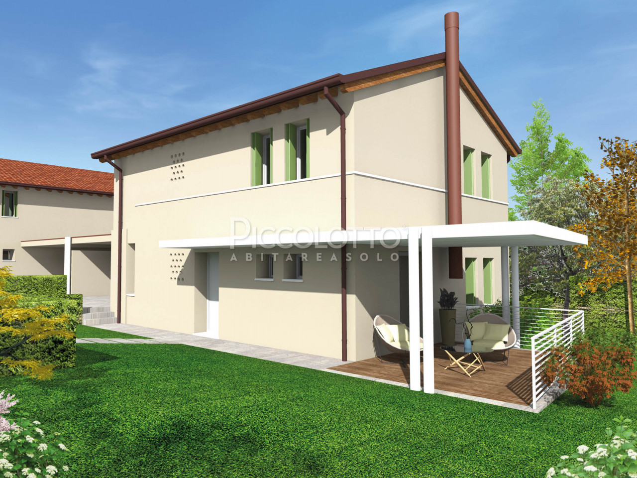 Castelcucco - Villa Bifamiliare di nuova costruzione finita chiavi in mano