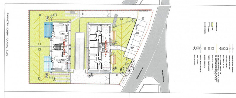 Zona Caonada, all'interno di un compendio immobiliare si propone bifamiliare al grezzo avanzato (...