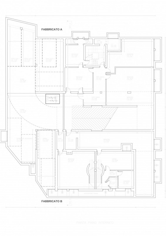 Zona Caonada, all'interno di un compendio immobiliare si propone bifamiliare al grezzo avanzato (...