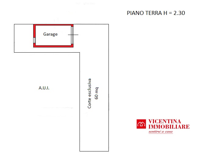 VICENZA - Via Ragazzi 99: Ampio TRICAMERE al piano primo, in bifamiliare sovrapposta. Libero su t...