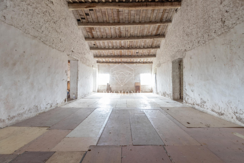 Villa d'Asolo: inserito in contesto tipico della vita contadina dell'epoca, con corte in comune c...