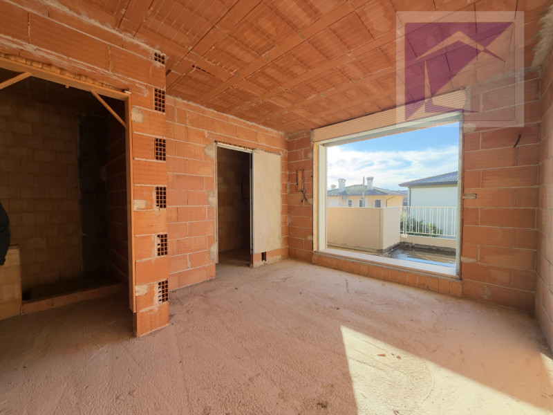 Massanzago, nel cuore del centro, disponibile l'ultima porzione di quadrifamiliare al grezzo avan...