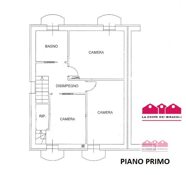 LUMIGNANO: AFFASCINANTE ED ELEGANTE BIFAMILIARE CON 3 CAMERE, CIRCONDATA DALLE COLLINE DI LUMIGNA...