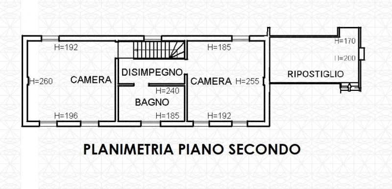 Monfumo versante nord:  casale tipico della zona, isolato ed immerso nel verde, con destinazione ...
