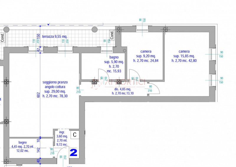 PIOVE DI SACCO Centro Storico – Palazzo "Gallo" - Recente APPARTAMENTO completamente ARREDATO con...