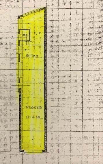 Padova in zona centrale di grande passaggio e transito di mezzi pubblici, negozio  di 100 mq circ...