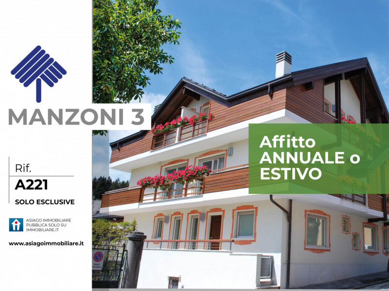 ASIAGO In pieno centro storico, in un contesto residenziale tranquillo, proponiamo appartamento a...