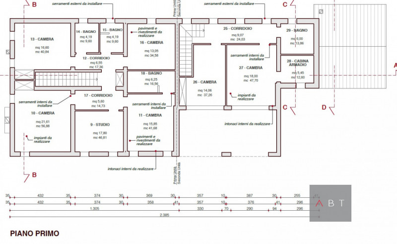 Situata nella frazione di Tremignon, casa singola allo stato grezzo, divisa in due unità abitativ...