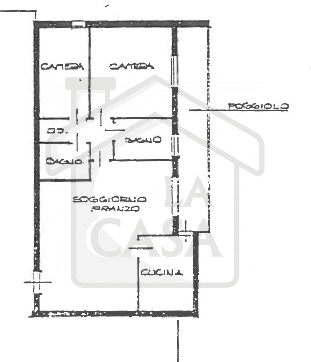 MONTEGROTTO TERME - Luminoso appartamento trilocale in centro situato al primo piano di un piacev...
