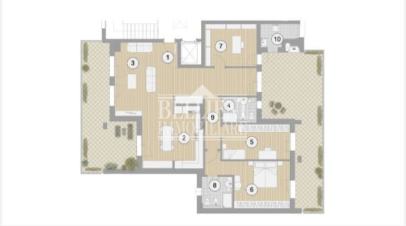 VIALE VERONA - In contesto di recentissima costruzione, proponiamo splendido attico composto da i...