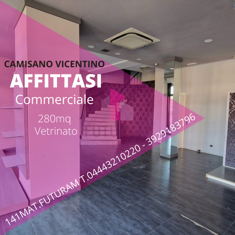 Camisano Vicentino Affitto Negozio