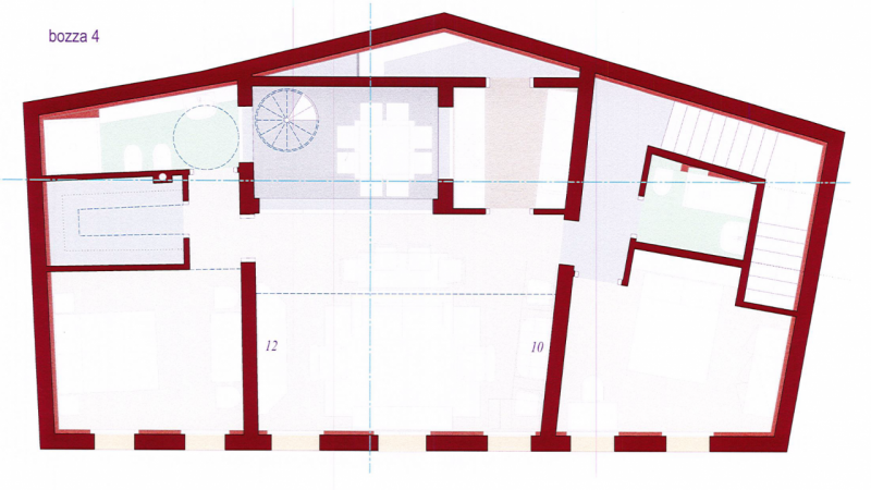 CORSO PADOVA: CASA INDIPENDENTE DA RISTRUTTURARE CON GIARDINO PRIVATO E ANDRONE PRIVATO. EURO 350...