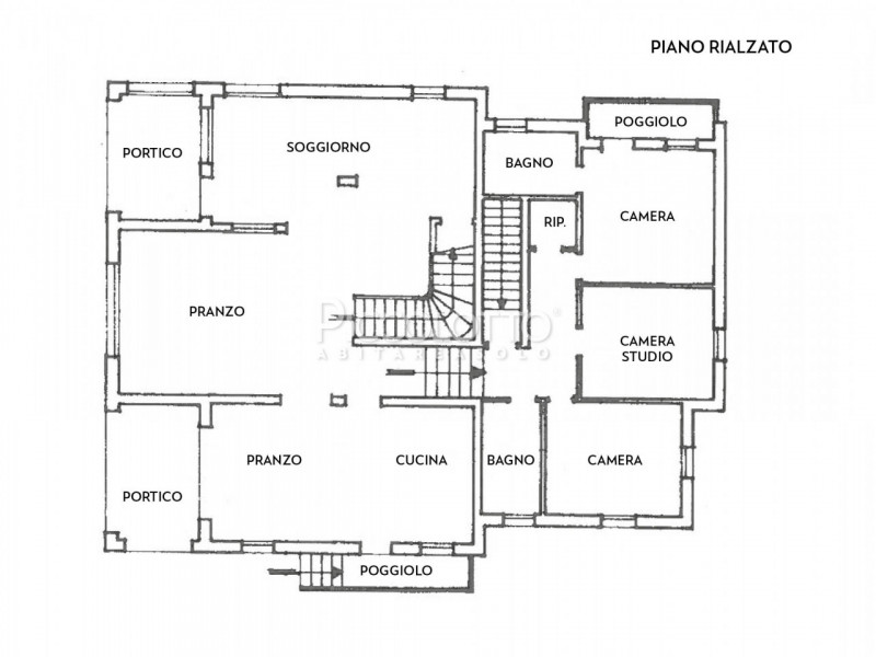 Rif. V4741 - Riese Pio X (frazione), in contesto residenziale tranquillo e riservato, Villa singo...