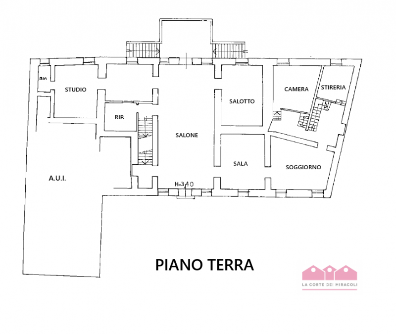 ZONA COMMENDA: SEMICOLLINARE VILLA ANTICA DI 1.050 MQ CON PARCO PRIVATO E TERRENI PERTINENZIALI, ...