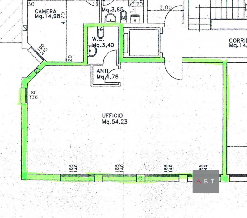 Situati nella frazione di Mejaniga, disponibili due uffici rispettivamente di 60 mq. e 90 mq. ent...