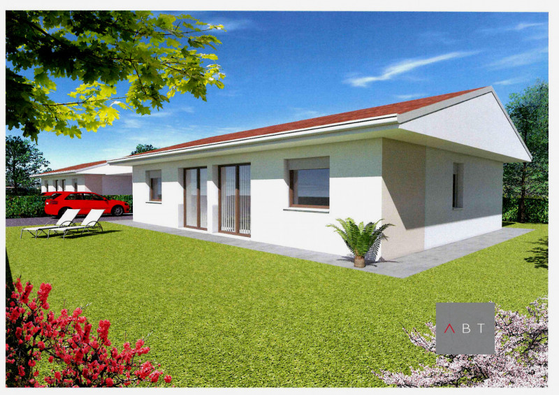 Nuova porzione di bifamiliare sviluppata completamente al piano terra e composta di: ingresso, so...