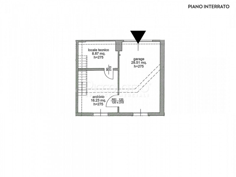 Rif. A4785 - Casella d'Asolo, negozio/ufficio disponibile in affitto, situato in contesto strateg...