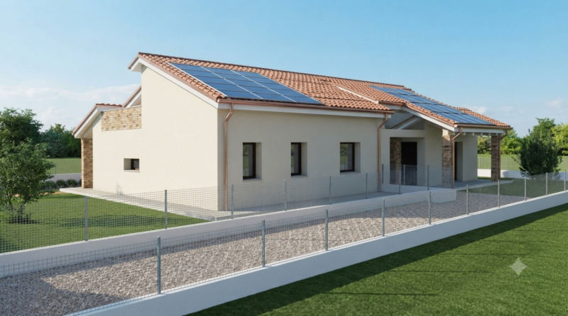 (Per INFO Cristina 3389226442) Bifamiliare nuova costruzione. Padova, in tranquilla zona residenz...