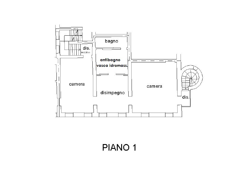 Falzè di Trevignano: In villa del 1.400, facente parte di un residence con parco verde e piscina,...